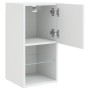 Mueble para TV con luces LED blanco 30,5x30x60 cm de , Muebles TV - Ref: Foro24-836987, Precio: 40,91 €, Descuento: %
