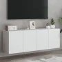 Muebles para TV de pared 2 unidades blanco 60x30x41 cm de , Muebles TV - Ref: Foro24-836939, Precio: 71,43 €, Descuento: %