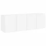 Muebles para TV de pared 2 unidades blanco 60x30x41 cm de , Muebles TV - Ref: Foro24-836939, Precio: 71,43 €, Descuento: %