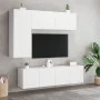 Muebles para TV de pared 2 unidades blanco 60x30x41 cm de , Muebles TV - Ref: Foro24-836939, Precio: 71,43 €, Descuento: %
