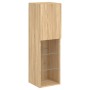 Mueble para TV con luces LED roble Sonoma 30,5x30x102 cm de , Muebles TV - Ref: Foro24-837019, Precio: 56,81 €, Descuento: %