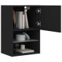 Mueble para TV con luces LED negro 40,5x30x60 cm de , Muebles TV - Ref: Foro24-837031, Precio: 43,67 €, Descuento: %