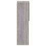 Mueble para TV con luces LED gris Sonoma 30,5x30x102 cm de , Muebles TV - Ref: Foro24-837025, Precio: 64,40 €, Descuento: %