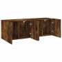Muebles para TV de pared 2 unidades roble ahumado 60x30x41 cm de , Muebles TV - Ref: Foro24-836947, Precio: 63,51 €, Descuent...