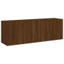 Muebles para TV de pared 2 unidades roble marrón 60x30x41 cm de , Muebles TV - Ref: Foro24-836951, Precio: 64,86 €, Descuento: %