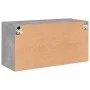 Mueble para TV de pared gris hormigón 80x30x41 cm de , Muebles TV - Ref: Foro24-836958, Precio: 50,78 €, Descuento: %