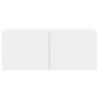 Mueble para TV de pared blanco 100x30x41 cm de , Muebles TV - Ref: Foro24-836966, Precio: 72,70 €, Descuento: %
