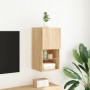 Mueble para TV con luces LED roble Sonoma 30,5x30x60 cm de , Muebles TV - Ref: Foro24-836991, Precio: 41,84 €, Descuento: %