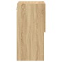 Mueble para TV con luces LED roble Sonoma 30,5x30x60 cm de , Muebles TV - Ref: Foro24-836991, Precio: 41,84 €, Descuento: %
