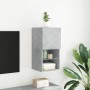 Mueble para TV con luces LED gris hormigón 30,5x30x60 cm de , Muebles TV - Ref: Foro24-836993, Precio: 44,64 €, Descuento: %