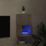 Mueble para TV con luces LED gris hormigón 30,5x30x60 cm de , Muebles TV - Ref: Foro24-836993, Precio: 44,64 €, Descuento: %