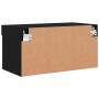 Mueble para TV con luces LED negro 60x30x30 cm de , Muebles TV - Ref: Foro24-837129, Precio: 45,23 €, Descuento: %