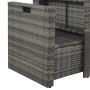 Set de salón para jardín 6 pzs y cojines ratán sintético gris de vidaXL, Conjuntos de jardín - Ref: Foro24-44722, Precio: 584...