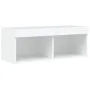 Mueble para TV con luces LED blanco 80x30x30 cm de , Muebles TV - Ref: Foro24-837141, Precio: 43,03 €, Descuento: %