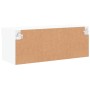 Mueble para TV con luces LED blanco 80x30x30 cm de , Muebles TV - Ref: Foro24-837141, Precio: 43,55 €, Descuento: %