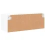 Mueble para TV con luces LED blanco 80x30x30 cm de , Muebles TV - Ref: Foro24-837141, Precio: 43,03 €, Descuento: %