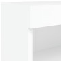 Mueble para TV con luces LED blanco 80x30x30 cm de , Muebles TV - Ref: Foro24-837141, Precio: 43,55 €, Descuento: %