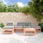 Juego de muebles de jardín 6 pzas madera maciza abeto Douglas de , Conjuntos de jardín - Ref: Foro24-3186541, Precio: 337,42 ...