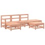 Juego de muebles de jardín 6 pzas madera maciza abeto Douglas de , Conjuntos de jardín - Ref: Foro24-3186541, Precio: 337,42 ...