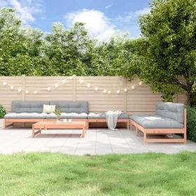 Juego de muebles de jardín 6 pzas madera maciza abeto Douglas de , Conjuntos de jardín - Ref: Foro24-3186618, Precio: 482,66 ...