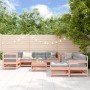 Juego de muebles de jardín 10 pzas madera maciza abeto Douglas de , Conjuntos de jardín - Ref: Foro24-3186576, Precio: 556,78...