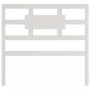 Estructura de cama madera maciza de pino blanco 100x200 cm de , Camas y somieres - Ref: Foro24-3105656, Precio: 104,17 €, Des...