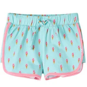 Pantalones cortos infantiles con cordón menta claro 116 de , Pantalones de niños - Ref: Foro24-11406, Precio: 10,59 €, Descue...