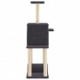 Rascador para gatos con postes de sisal gris oscuro 122 cm de , Mobiliario para gatos - Ref: Foro24-172090, Precio: 55,54 €, ...