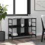 Aparador de madera de ingeniería negro 102x32x73,5 cm de , Aparadores - Ref: Foro24-837722, Precio: 43,46 €, Descuento: %