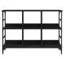 Engineered wood black sideboard 102x32x73.5 cm by , Sideboards - Ref: Foro24-837722, Price: 43,33 €, Discount: %