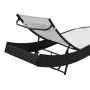 Tumbona con cojín ratán sintético negro de vidaXL, Tumbonas - Ref: Foro24-44718, Precio: 93,05 €, Descuento: %