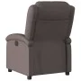 Sillón reclinable cuero auténtico marrón oscuro de , Sillones - Ref: Foro24-371790, Precio: 320,83 €, Descuento: %