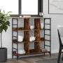 Smoked brown engineered wood sideboard 102x32x103.5 cm by , Sideboards - Ref: Foro24-837729, Price: 74,26 €, Discount: %