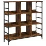 Smoked brown engineered wood sideboard 102x32x103.5 cm by , Sideboards - Ref: Foro24-837729, Price: 74,26 €, Discount: %