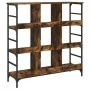Smoked brown engineered wood sideboard 102x32x103.5 cm by , Sideboards - Ref: Foro24-837729, Price: 74,26 €, Discount: %