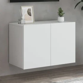 Wall-mounted TV stand in white, 60x30x41 cm by , TV Furniture - Ref: Foro24-836938, Price: 37,93 €, Discount: %