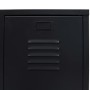 Armario metálico de estilo industrial 67x35x107 cm negro de vidaXL, Armarios roperos - Ref: Foro24-245960, Precio: 180,16 €, ...