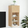 Mueble para TV con luces LED roble Sonoma 40,5x30x90 cm de , Muebles TV - Ref: Foro24-837047, Precio: 52,44 €, Descuento: %