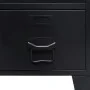 Armario metálico de estilo industrial 67x35x107 cm negro de vidaXL, Armarios roperos - Ref: Foro24-245960, Precio: 213,86 €, ...