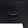 Armario metálico de estilo industrial 67x35x107 cm negro de vidaXL, Armarios roperos - Ref: Foro24-245960, Precio: 180,16 €, ...