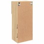 Mueble para TV con luces LED roble Sonoma 40,5x30x90 cm de , Muebles TV - Ref: Foro24-837047, Precio: 52,44 €, Descuento: %