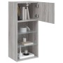 Mueble para TV con luces LED gris Sonoma 40,5x30x90 cm de , Muebles TV - Ref: Foro24-837053, Precio: 63,32 €, Descuento: %