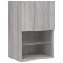 Mueble para TV con luces LED gris Sonoma 40,5x30x60 cm de , Muebles TV - Ref: Foro24-837039, Precio: 48,38 €, Descuento: %