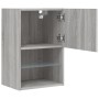 Mueble para TV con luces LED gris Sonoma 40,5x30x60 cm de , Muebles TV - Ref: Foro24-837039, Precio: 49,13 €, Descuento: %