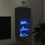 Mueble para TV con luces LED negro 40,5x30x90 cm de , Muebles TV - Ref: Foro24-837045, Precio: 50,78 €, Descuento: %