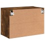 Mueble para TV de pared roble ahumado 60x30x41 cm de , Muebles TV - Ref: Foro24-836946, Precio: 35,43 €, Descuento: %