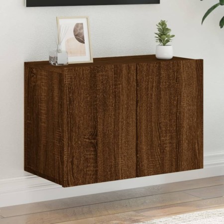 Mueble para TV de pared roble marrón 60x30x41 cm de , Muebles TV - Ref: Foro24-836950, Precio: 35,74 €, Descuento: %
