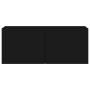 Mueble para TV de pared negro 100x30x41 cm de , Muebles TV - Ref: Foro24-836967, Precio: 74,03 €, Descuento: %