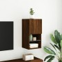 Mueble para TV con luces LED roble marrón 30,5x30x60 cm de , Muebles TV - Ref: Foro24-836999, Precio: 38,61 €, Descuento: %