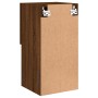 Mueble para TV con luces LED roble marrón 30,5x30x60 cm de , Muebles TV - Ref: Foro24-836999, Precio: 38,61 €, Descuento: %